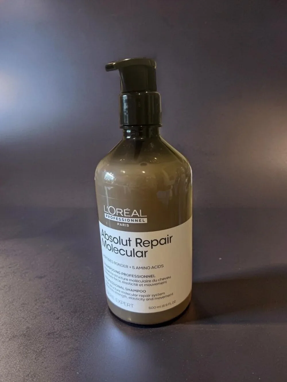 L'Oreal Prof Paris Absolut Repair Molecular  Shampoo Peptides Bonder 5Amino Mask